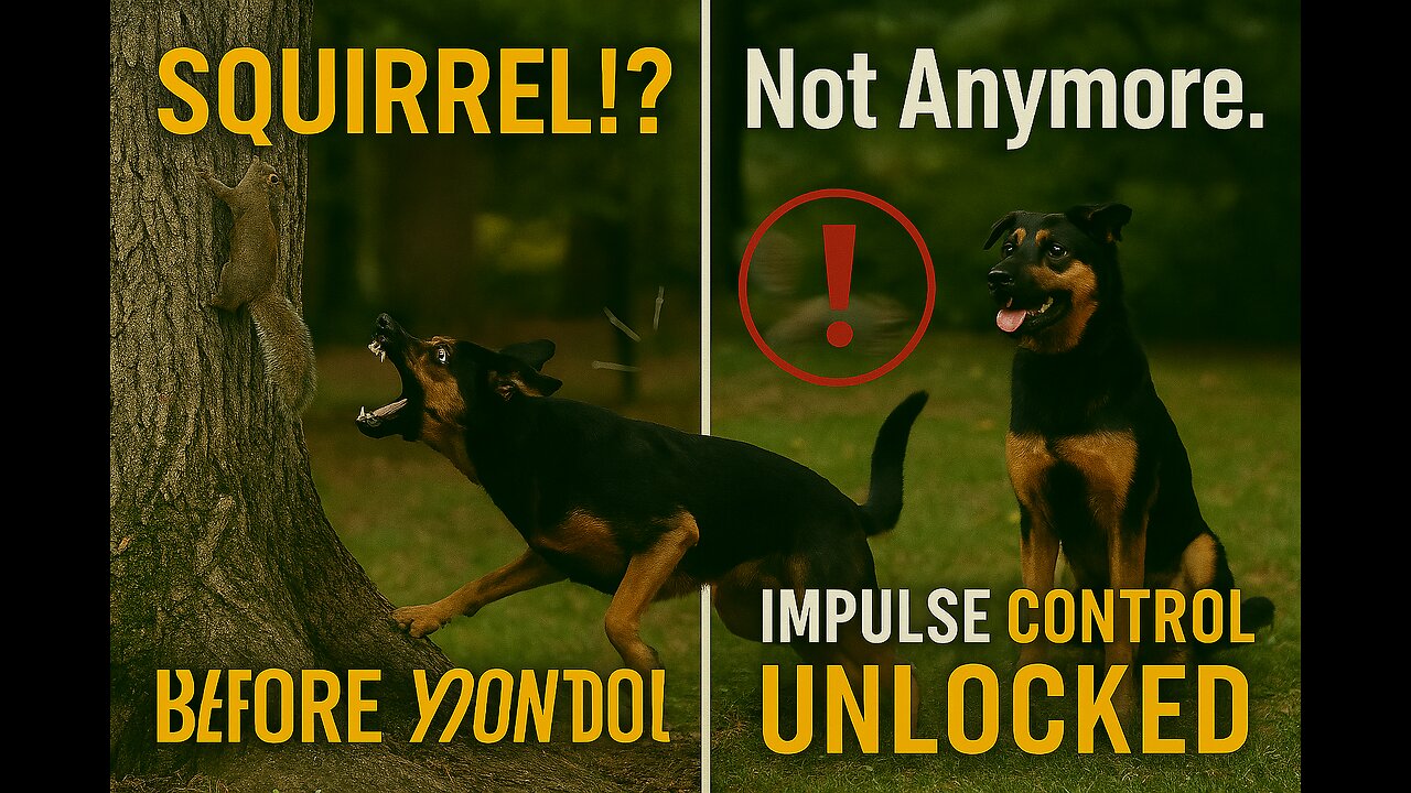 The Squirrel Situation — Mastering Impulse Control Series: The Best Dog Tips: From Chaos to Calm