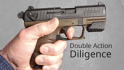 MantisX Double Action Diligence Course with the Walther P22Q