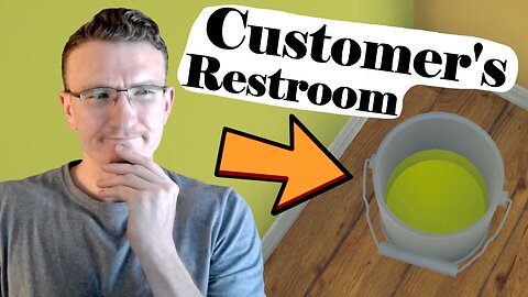 Customer's Piss Bucket | Supermarket Simulator