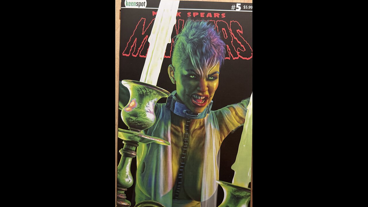 Indie Comic Books Bought! Ghost Machine Universe! Spears! Week 2526