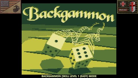 Gamer By Proxy: "4-in-1 Fun Pak" {Backgammon} (Nintendo Game Boy - 1992) [NA Version]