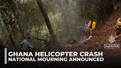 Ghana declares national mourning after ministers killed in helicopter crash