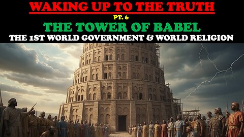 WAKING UP TO THE TRUTH (PT. 6) THE TOWER OF BABEL: THE 1ST WORLD GOVERNMENT & WORLD RELIGION