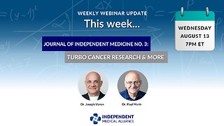 Journal of Independent Medicine No. 3: Turbo Cancer Research & More