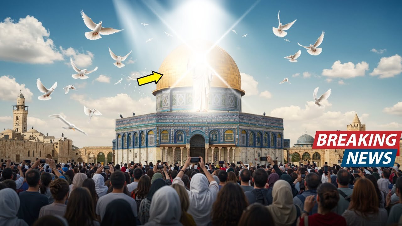 JESUS SPIRIT APPEARS IN JERUSALEM... HOLY FIRE❗❗