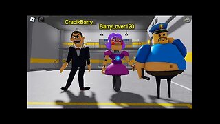Escaping from a BARRY'S PRISON RUN! And BECAME a MR FUNNY, MISS ANI-TRON