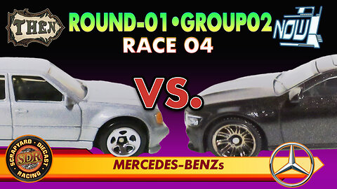 MERCEDES AMG Racing | Race 04 — Group 02 Round 01 | Then vs Now 3 | Hot Wheels Diecast Racing