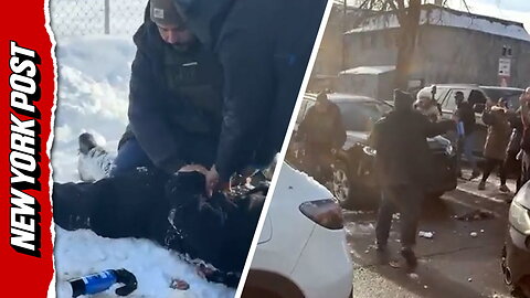 Anti-ICE protest explodes after agents reportedly detain pregnant woman