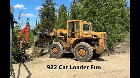 922 Caterpillar Loader Bucket Fun Hiding Rocks and More Rocks June 19 2025