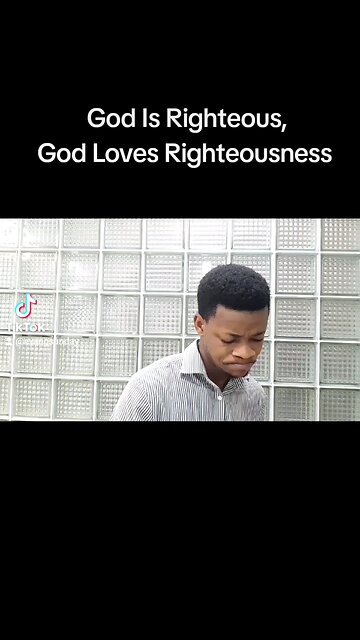 God Is Righteous