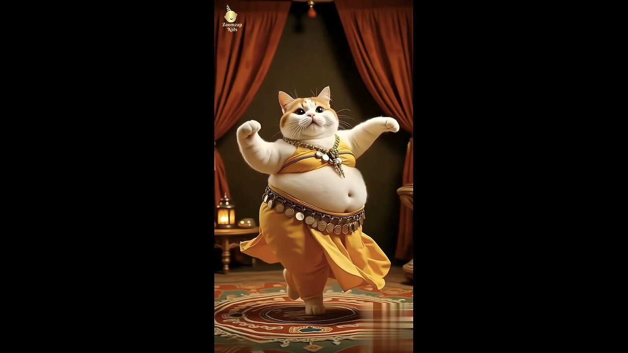 Cat Belly Dance 🤣😹 #trending #viral