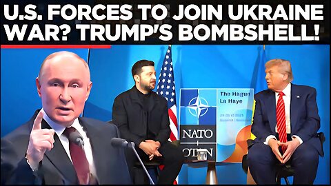 'Not My War,' Says Trump But Approves Weapons For Ukraine, Responds To US Forces Question