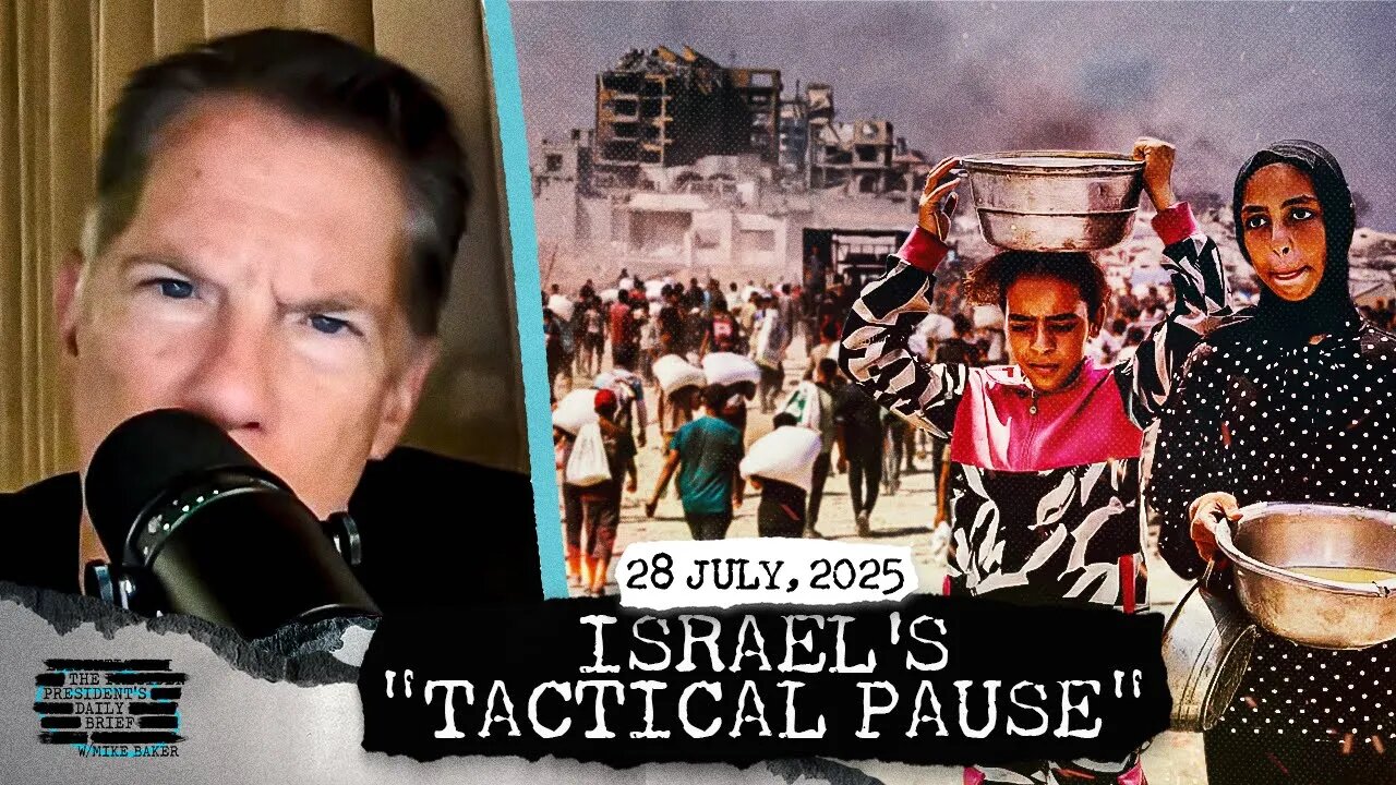 Israel Pauses Military Operations Across Gaza & & U.S.-China Tech Rivalry