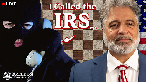 Freedom Law School Calls IRS to Show Law Requiring Americans to Pay Federal Tax—No Proof?