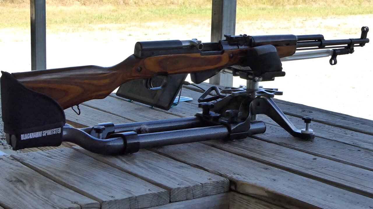 Back At The Range 090225 TULA SKS and BCA Upper 7.62x39MM