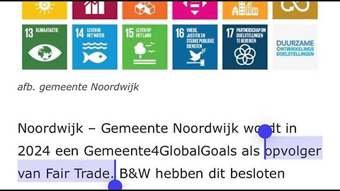 Wanneer voorziet gemeente Noordwijk de omgeving met borden van Gemeenten4GlobalGoals?