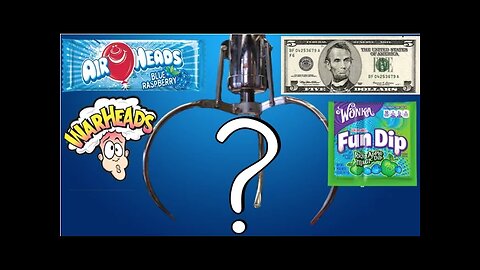 How Many Pieces of Candy Can I Win with $5? Claw Machine Challenge