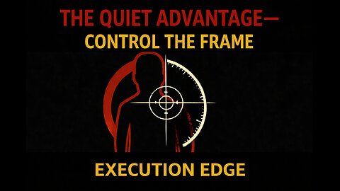 The Quiet Advantage: Why Silence Wins Power Plays | Execution Edge