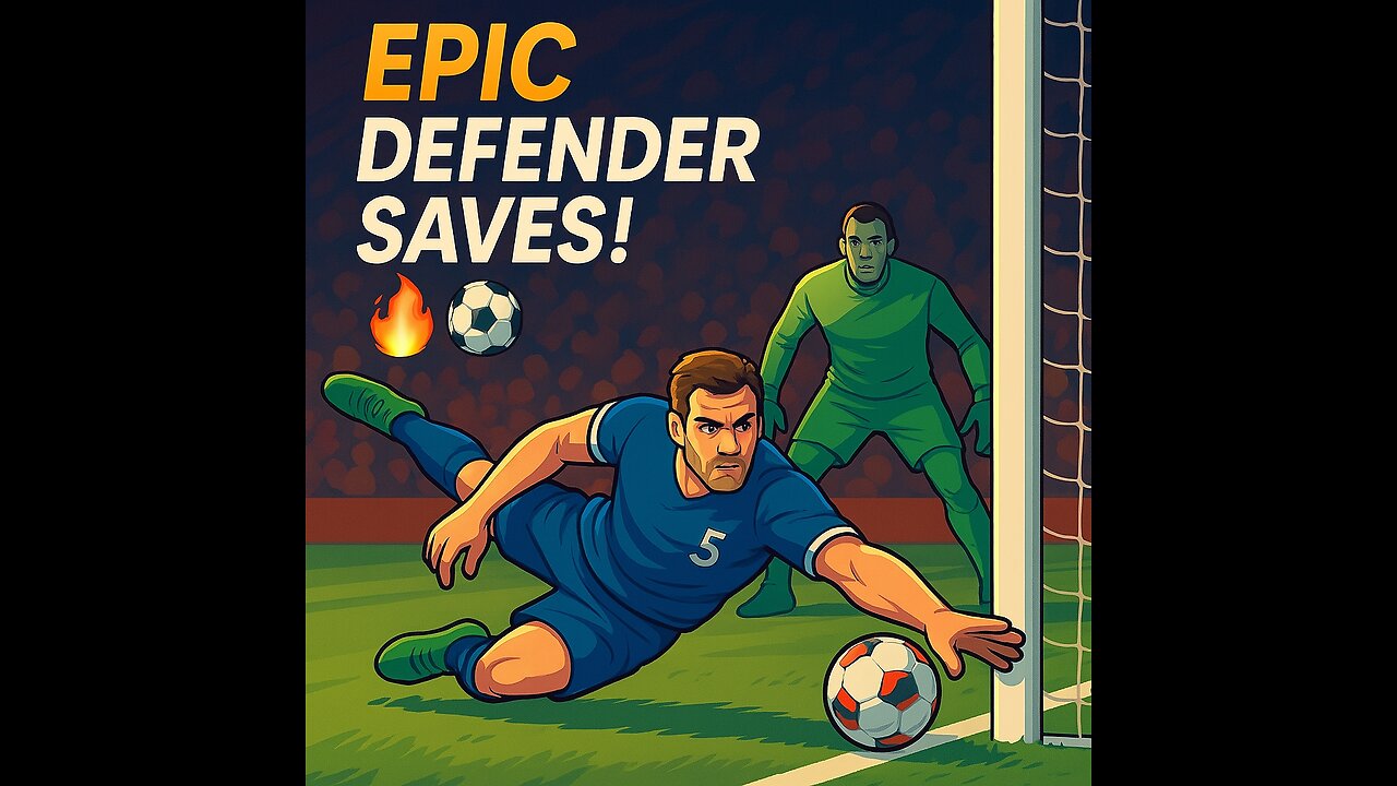 Epic Defender Saves in Football! ⚽️🔥 #Shorts