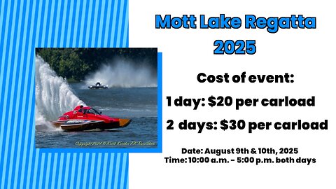 Mott Lake Regatta 2025