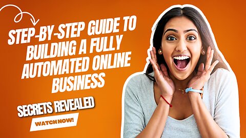 Testimonials: Step by Step Guide to Building a Fully Automated online Business