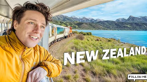 First Class Train Ride in New Zealand 🇳🇿 | Scenic Luxury Railway Travel Vlog