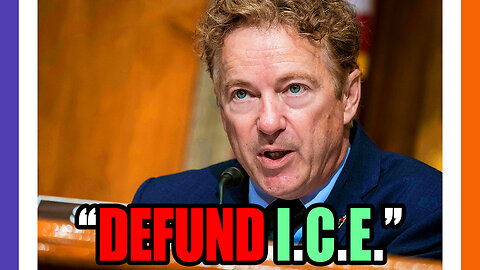 Rand Paul Wants To Defund ICE 🦏🚨 Rand Paul Supports Maduro