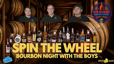 Monday Night Bourbon with the Boys — Spin the Wheel (Week 2) | LIVE