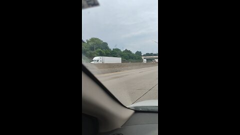 Stay away from 696 everyone!!! Jackknifed truck