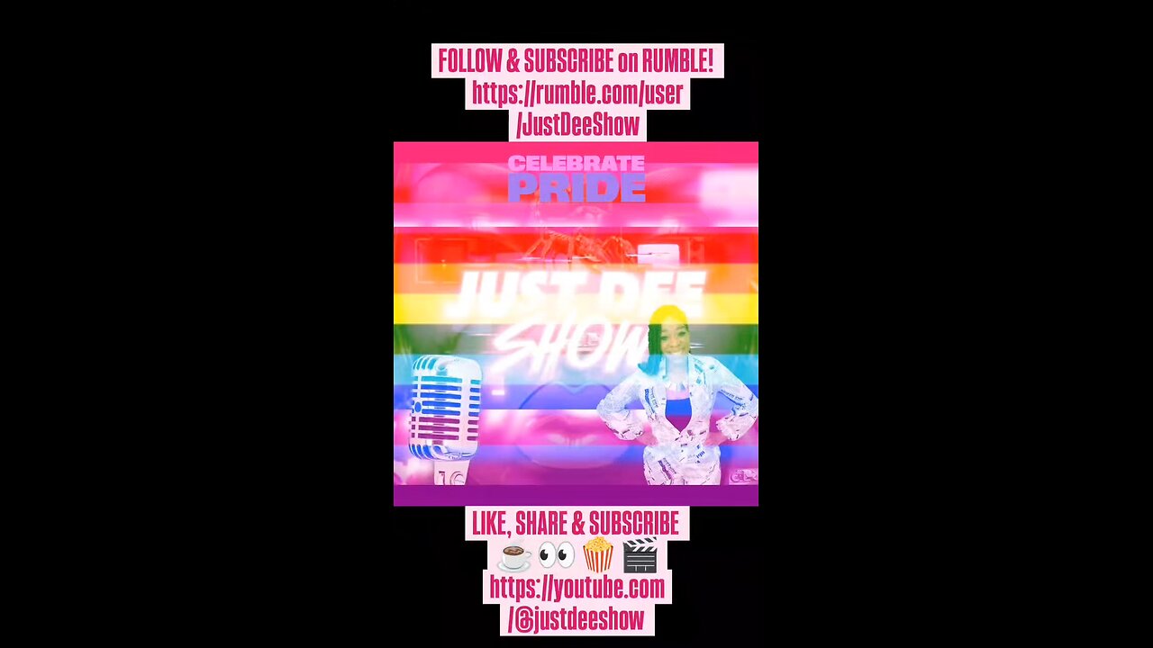 NEW Pride Month thumbnail I edited in under 30 seconds on my phone! 🏳️‍🌈📲