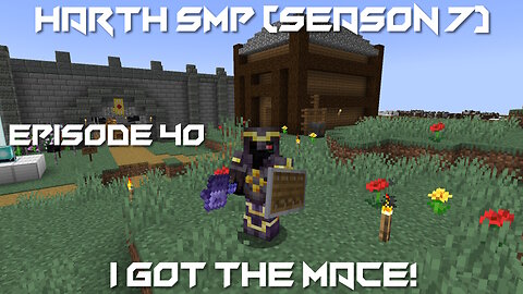 I GOT THE MACE! - Minecraft Harth SMP #40 (Season 7)
