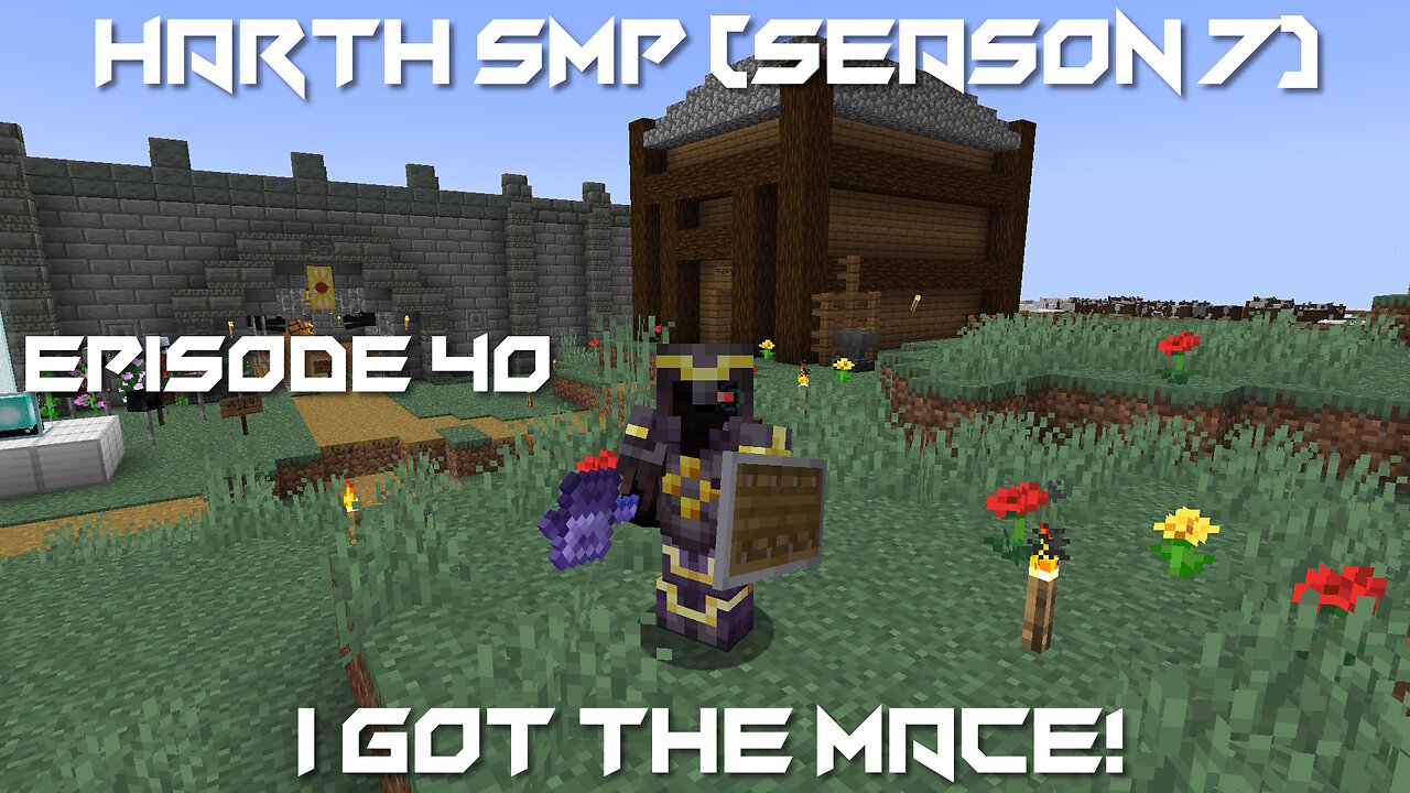 I GOT THE MACE! - Minecraft Harth SMP #40 (Season 7)