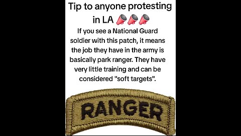 Assure The Safety Of The Army's Park Ranger Cadres