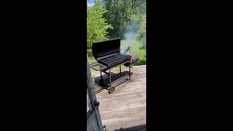 Getting Smoker Ready