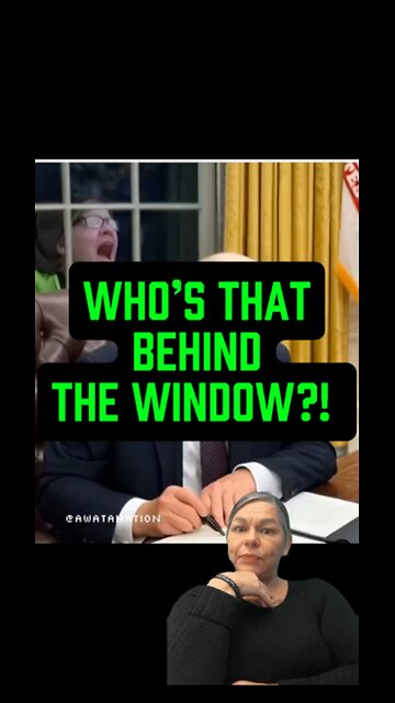 Who’s Behind The Window? 👀