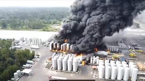 🇺🇸 Explosion at an oil and grease factory in the US state of Louisiana: