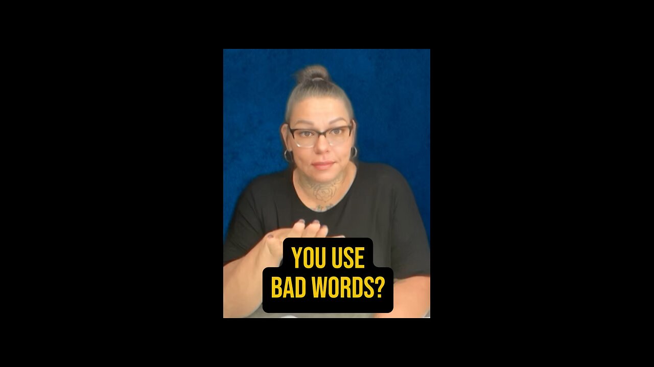 You Use Bad Words? 😅 #signlanguage #talk #asl #knowledge