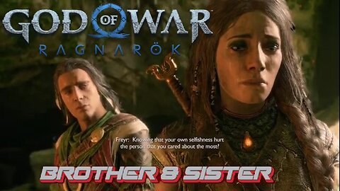Brother and Sister- God of War Ragnarock