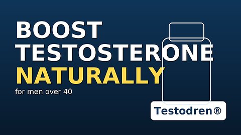 Testodren® – Boost Testosterone Naturally for Men Over 40 (Official)