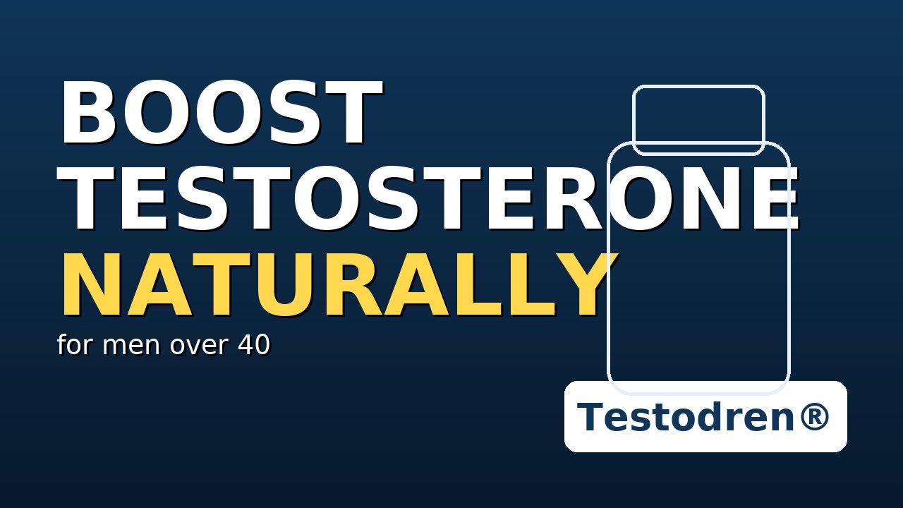 Testodren® – Boost Testosterone Naturally for Men Over 40 (Official)