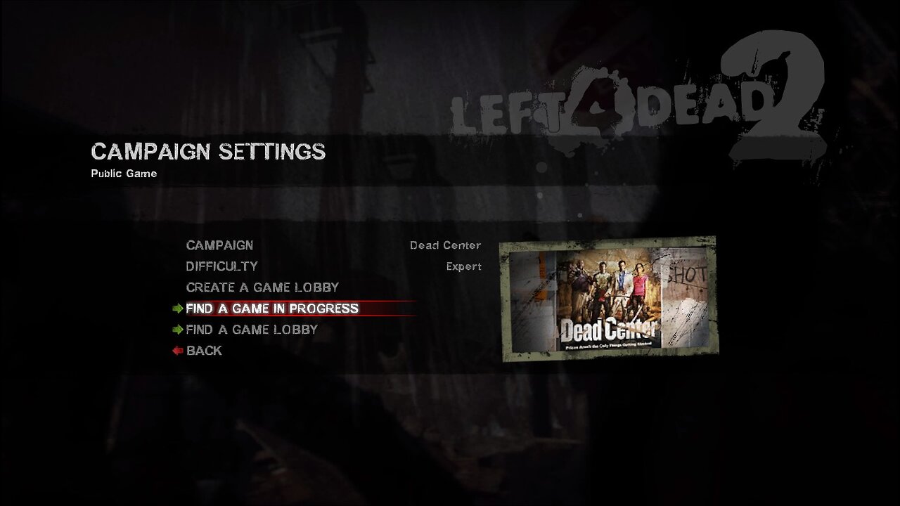 Left 4 Dead 2 Modded First Map