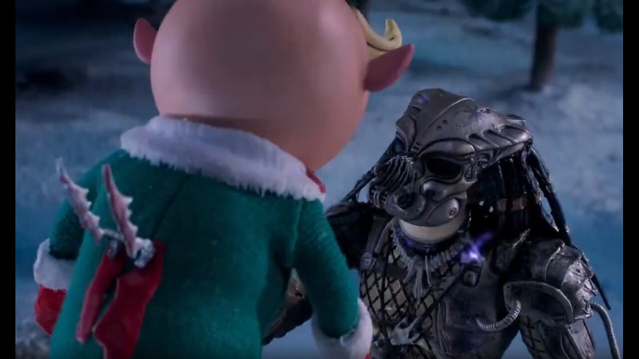 The Christmas movie you didn't know you needed to see: The Predator Holiday special