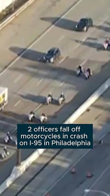 2officers crash on I-95 en route to Philly charity ride;both expected to recover.#philadelphia #japd