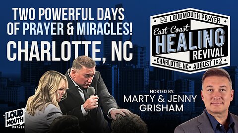 EAST COAST Prayer & Healing Revival - HEALING SCHOOL - Saturday 9AM