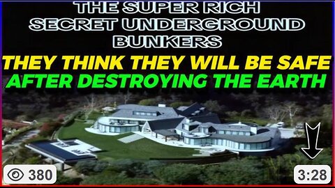 The Super-Rich Think They'll Be Safe in Their Underground Bunkers