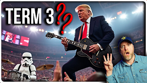 IS TRUMP RUNNING FOR A THIRD TERM??