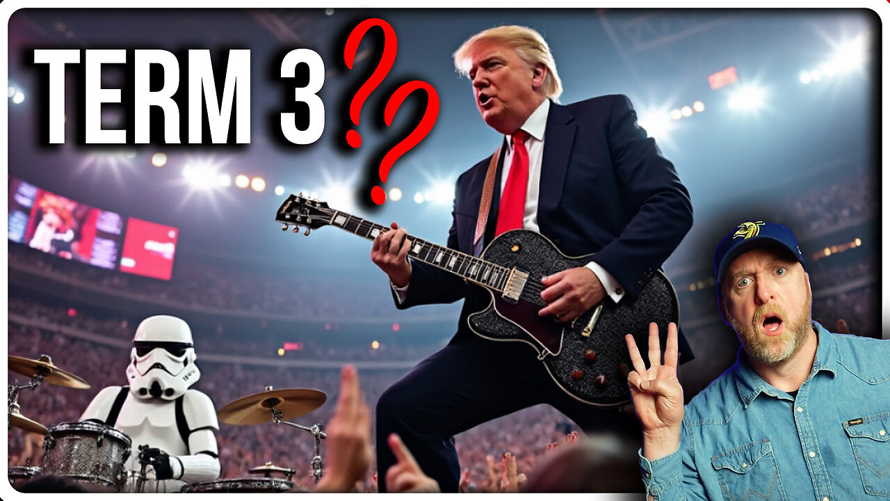 IS TRUMP RUNNING FOR A THIRD TERM??