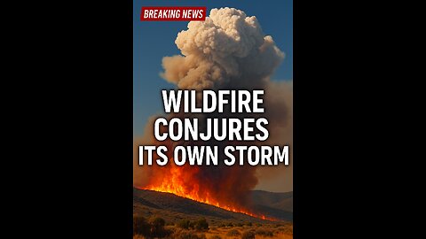 🔥 Lee Fire West of Meeker Creates Its Own Weather — Pyrocumulus Clouds Over Colorado