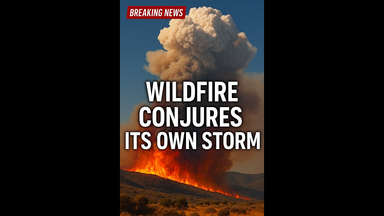 🔥 Lee Fire West of Meeker Creates Its Own Weather — Pyrocumulus Clouds Over Colorado