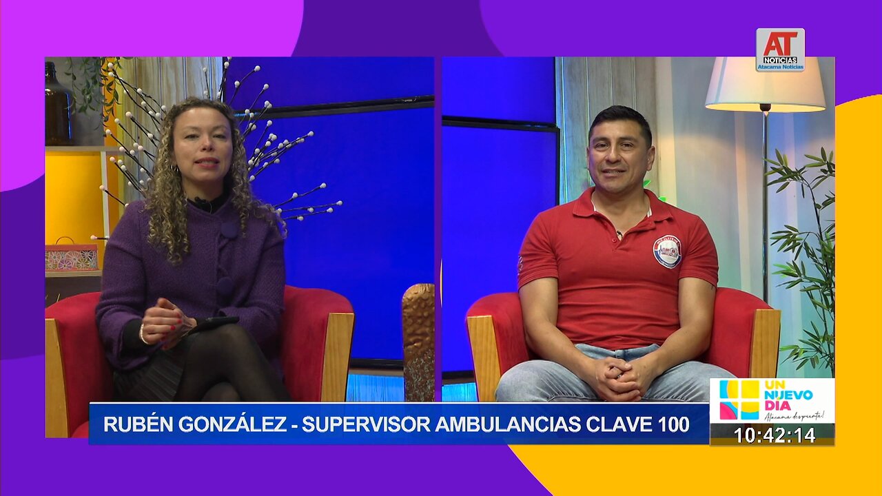 Rubén González - Supervisor ambulancias Clave 100